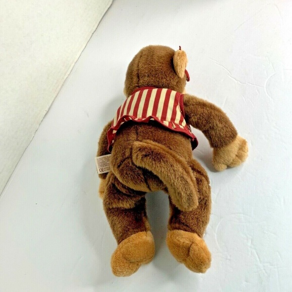 Tropical Passions by Isaiah Plush Stuffed Animal Toy Monkey Chimp 14 in tall - Picture 3 of 4